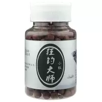 鱼诱狂钓大师爆护利器钓鱼专用鱼饵自然谷物挂钩即用不脱钩吉吉 狂钓大师小颗粒-1瓶