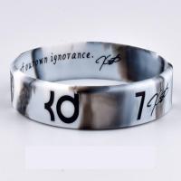 熔岩篮球硅胶夜光荧光手环科比库里詹姆斯湖人欧文学生男女礼物 大号周长19cm [头像]篮网杜兰特迷彩