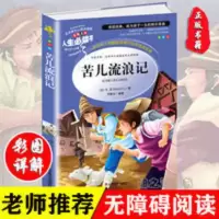 苦儿流浪记书正版彩图小学生三四五六年级课外书必读世界经典名著 苦儿流浪记 美绘插图版