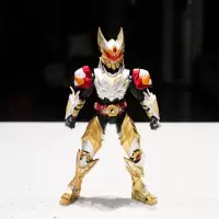 铠甲公仔铠传之纪念版炎龙帝皇侠进化版人偶的手办玩具拿瓦男孩 可动帝皇侠(红色肩甲)无武器