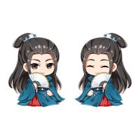 山河令周边天涯客影视古风周子舒抱枕公仔温客行玩偶靠垫娃娃 温客行 御守约6*4厘米/赠透明保护套