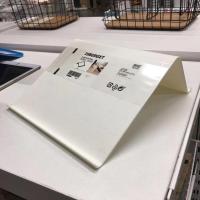 [宜家]艾斯巴特 平板支架 iPad支架底座阅读板写字板看书 象牙白