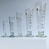 玻璃刻度三角量杯玻璃量筒 加油站锥形l量杯 5 —1000活动l拍2发3 5ml量杯