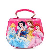 儿童包包女童单肩斜挎韩版小女孩时尚卡通公主包零钱包厂家直销 玫红 A0540财