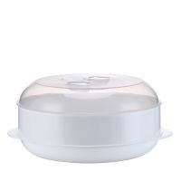 [一笼多用]日本微波炉专用加热蒸笼分层设计易清洗 1层