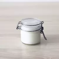 玻璃密封罐100ml 200mlDIY面膜分装罐小号厨房储物罐不锈钢密封罐 100ml*2