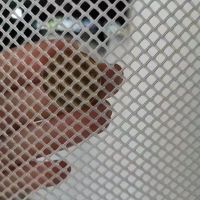小孔塑料网养殖网养蜂养蚕养鱼养鸡围栏网防蛇网阳台防护网 白色0.3厘米孔 50厘米宽*1米长(+号增加长度)