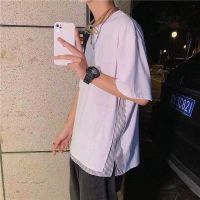 男装一套搭配帅气2021年夏装男生慵懒风宽松潮牌休闲痞帅夏季套装 F47白色 M [高品质 冲销量]