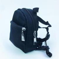 新款宠物自背包小狗狗背包书包胸背带狗绳子泰迪宠物用品狗狗书包 黑色特价款 S码建议3-6斤使用