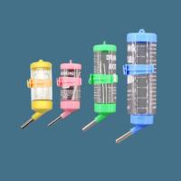 仓鼠兔子荷兰猪金丝熊喝水喂水器滚珠水壶饮水器防漏水自动滚珠 水壶/80毫升1个[颜色随机]