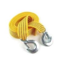 拉断包赔加粗汽车4米5吨钢丝拖车绳应急安全加厚尼龙牵引绳 3米3吨 黄色尼龙绳