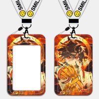 工牌卡套挂绳挂脖滑盖式塑料硬壳胸牌斗罗大陆唐舞麟古月娜蓝轩宇 DM[01号图] 单卡套(无挂绳)