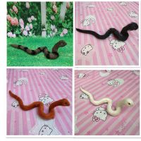 真皮动物模型仿真长虫蛇王蟐仙柳仙蟒仙蛇仙真身供奉替身可烧镇宅 小号颜色随机选一