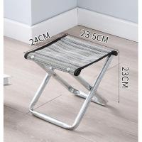 马扎户外折叠椅子便携式家用野营凳子钓鱼装备写生小板凳钓鱼椅 轻便型小号承重120斤颜色随机