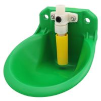 羊饮水碗羊用自动饮水器喝水器猪牛羊喂水槽铜阀羊水碗养羊设备 塑料碗+塑料阀门(买十送一)