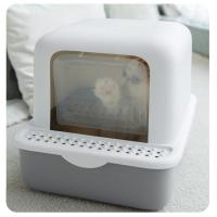 走廊式猫砂盆全封闭式超大号隔臭防带砂幼猫猫厕所怡亲多可特 全封闭猫砂盆-电视机造型