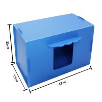 猫窝可拆洗四季通用防水小型狗窝封闭式流浪猫窝幼小型中型猫产房 大型(15斤以内) 单独手工凉席