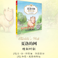 EB怀特经典三部曲夏洛的网胜利时刻小学三年级必读课外书注音版纽伯瑞大奖作品世界儿童文学名著一二年级6-9-10岁小学生带