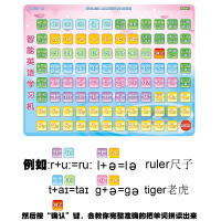 英语音标发音有声挂图学习神器启蒙拼读卡片单词小学生早教点读机