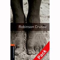 Oxford Bookworms Library Robinson Crusoe 英文原版 牛津书虫 鲁滨逊漂流记CD套