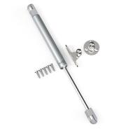 摩托车电动车改装自动踏板助力车座包升降器液压杆坐垫座桶伸缩杆 银色[单根]液压杆