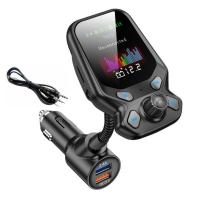 车载mp3播放器插卡蓝牙接收器免提电话音乐USB汽车用点烟器充电器 T819彩屏