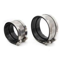 排水管卡箍铸铁管专用不锈钢管束下水管抱箍接头管卡箍喉箍卡扣 201不锈钢材质 2寸DN50(内径57)