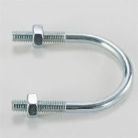 优质U型螺丝螺栓 镀锌U型管卡 碳钢骑马卡抱箍 M6-M8- 8*6寸DN150(15套)