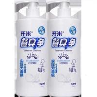 开米餐具净洗涤灵小瓶1kg厨房洗碗洗碟不伤手家用洗洁精清洗剂3 图片色 默认
