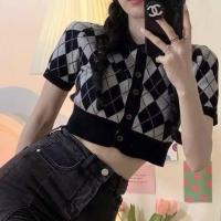 炸街辣妹套装翻领polo衫短袖上衣女+甜欲风牛仔a字半身裙子两件套 短款上衣 XS [参考尺码表腰围臀围]