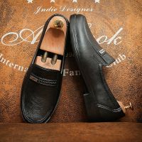 2021新款黑色男士皮鞋夏季男鞋板鞋休闲鞋鳄鱼纹皮面防水工作鞋男 888 防水防滑 39