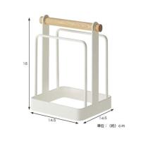 日式简约厨房砧板菜板架 小清新厨房钻板菜板收纳整理架 白色