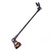 通用炮台后挂天线铝合金防脱竿挂防滑架杆配件全金属钓鱼支架渔具 变径后挂(可伸缩)