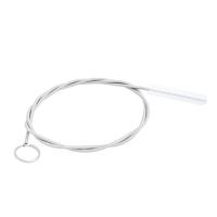 管道毛发清理器下水道地漏水池浴缸冰箱汽车天窗排水孔疏通器工具 1.5米[小孔管道疏通器]1根