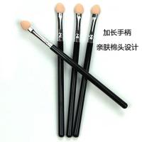 化妆刷眼影棒棉头刷眼影用刷子彩妆工具化妆师用海绵头刷5支 10支 [海绵头5支装]