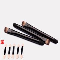 双头刷眉刷海绵棒便携子弹头高光提亮遮瑕笔刷眼影刷 5支试用装