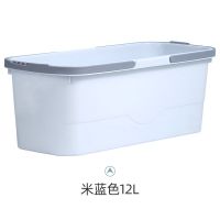 懒人加厚免手洗清洁桶方便家用长方形拖把桶加大平板好神拖桶厂家 北欧易居清洁桶(小号)米兰色