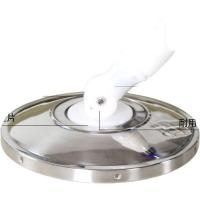 旋转拖把杆通用免手洗家用拖布头配件懒人好神拖魔术替换拖把布杆 不锈钢盘(单盘)