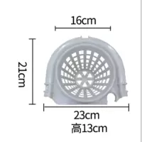 珠江牌加厚塑料地拖桶家用老式大号手压挤水手提拖把桶清洁地拖桶 1号地拖罩