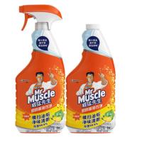 [2瓶装]威猛先生油烟机清洗剂厨房重油污净家用除菌清洁剂 [大容量2瓶装]