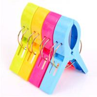 大号防风衣夹塑料夹子 晒棉被夹子衣服夹子 特大号强力夹子 1包[4个装]