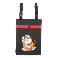 遛娃神器通用挂包溜娃神器储物挂袋多功能大容量童车收纳包置物袋 黑色挂袋[扶手简约版]