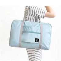 差旅户外旅行袋可折叠防水套拉杆箱衣服袋旅行包便携轻巧不占地方 天蓝整理袋