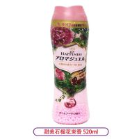 日本本土原装宝洁当妮洗衣留香珠颗粒柔顺剂护衣液凝珠伴侣香薰球 甜美石榴花束香520ml