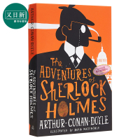 儿童文学经典 福尔摩斯历险记 The Adventures of Sherlock Holmes 儿童插图小说 平装 英