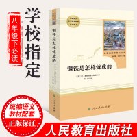 钢铁是怎样炼成的原著正版书初中生八年级必读课外书语文教材配套阅读书籍经典名著傅雷家书人民教育出版社八年级下
