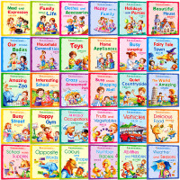 全30册 幼儿英语分级阅读英文绘本 启蒙简单教材零基础 幼儿园0-3岁宝宝学儿童英语1 - 2-4-5周岁早教书有声绘本