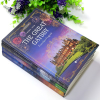 英文原版小说全4册 简爱+傲慢与偏见+了不起的盖茨比+呼啸山庄 经典外国原著文学小说 世界名著书籍足本零删减阅读读物