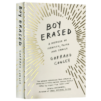 被抹去的男孩 Boy Erased 英文原版 同名电影原著小说 同性小说 出柜 救赎 勇气 Garrard Conley