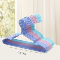 [加粗衣架]成人衣架加粗10-50支衣服架儿童晾衣架衣挂家用 [普通款]29cm儿童款 10支